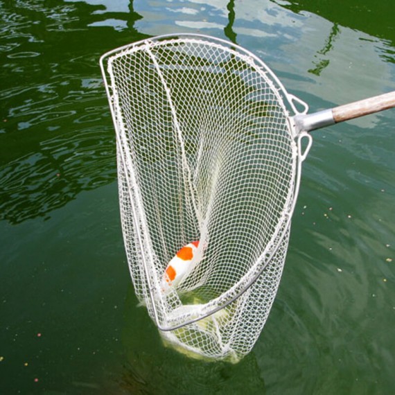 SALUTUYA poignée d'épuisette Poignée en plastique portative de poteau  d'épuisette de pêche pliante d'alliage sport peche