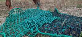 Filet à foin en forme de sac - Mailles en fonction du stock - ∅ 5 mm - Déstockage