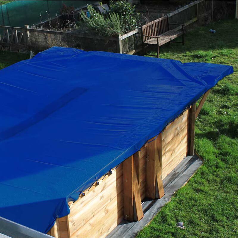 Bâche PVC couverture piscine - Plusieurs coloris