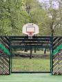 Paire de filets de basket-ball pour city stade - Câble acier gainé Ø 5 mm