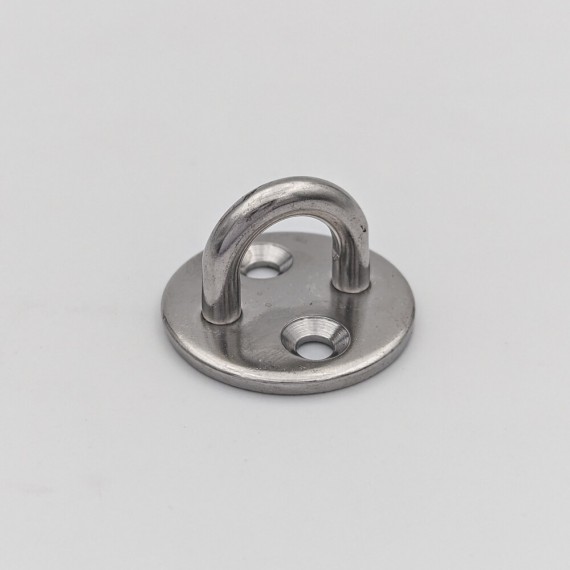 Pontet sur platine inox - ∅ jusqu'à 13 mm