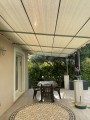 Filet de couverture de pergola - Ombrage important (± 95%) - plusieurs coloris - perméable