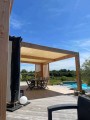 Bâche PVC imperméable pour pergola - Couleur au choix - 640g/m² - imperméable