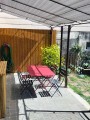 Filet de couverture de pergola - Ombrage important (± 95%) - plusieurs coloris - perméable