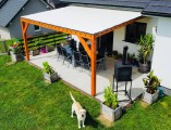 Bâche PVC imperméable pour pergola - Couleur au choix - 640g/m² - imperméable