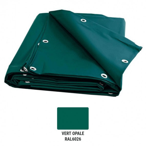 Bâche PVC pour serre tunnel - 640g/m²