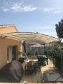 Filet de couverture de pergola - Ombrage important (± 95%) - plusieurs coloris - perméable