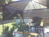 Filet de couverture de pergola - Ombrage important (± 95%) - plusieurs coloris - perméable