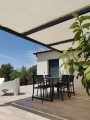 Filet de couverture de pergola - Ombrage important (± 95%) - plusieurs coloris - perméable