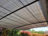 Filet de couverture de pergola - Ombrage important (± 95%) - plusieurs coloris - perméable