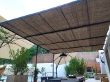 Filet de couverture de pergola - Ombrage important (± 95%) - plusieurs coloris - perméable