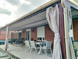 Filet de couverture de pergola - Ombrage important (± 95%) - plusieurs coloris - perméable