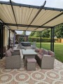 Filet de couverture de pergola - Ombrage important (± 95%) - plusieurs coloris - perméable