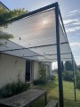 Filet de couverture de pergola - Ombrage important (± 95%) - plusieurs coloris - perméable