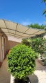 Filet de couverture de pergola - Ombrage important (± 95%) - plusieurs coloris - perméable