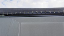 Filet de couverture de pergola - Ombrage important (± 95%) - plusieurs coloris - perméable