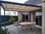 Filet de couverture de pergola - Ombrage important (± 95%) - plusieurs coloris - perméable