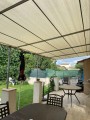 Filet de couverture de pergola - Ombrage important (± 95%) - plusieurs coloris - perméable