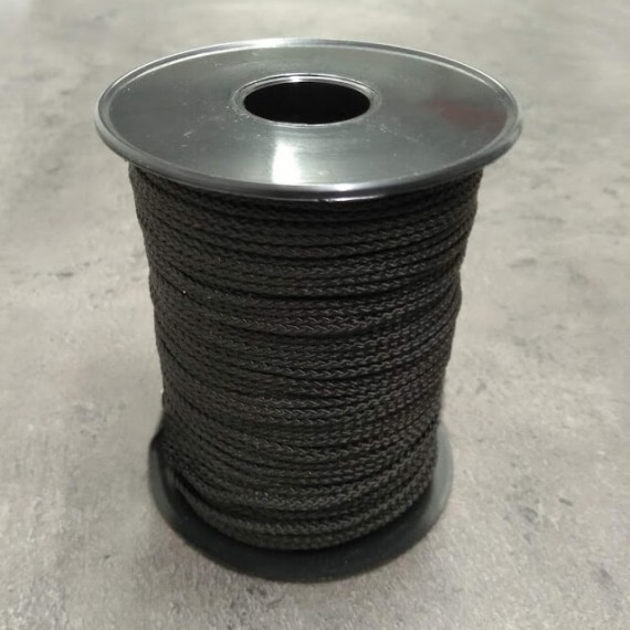 Bobine de ficelle polyamide noir - ∅ de 4,75 ou 6,2 mm - La Fabrique à  Filets