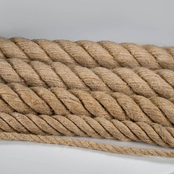 Filet chanvre naturel en corde, fabriqué sur-mesure