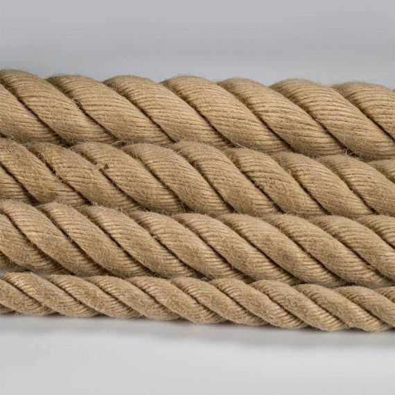 Filet chanvre naturel en corde, fabriqué sur-mesure